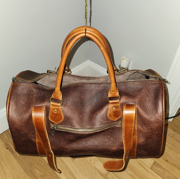 Leather Duffle Bag